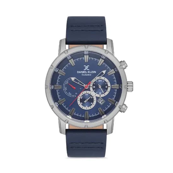 Relógio Analógico Masculino Daniel Klein Exclusive DK.1.12616-5 - Azul/Cinza
