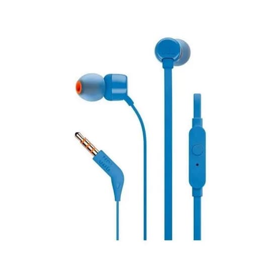 Fone JBL Tune 110 Azul 1.1M Intra-Auricular com Microfone