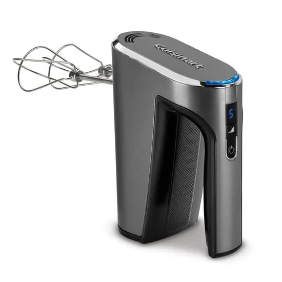 Batedeira de Mão Cuisinart RHM-100 Sem Fio 5 Velocidades Bivolt Preto