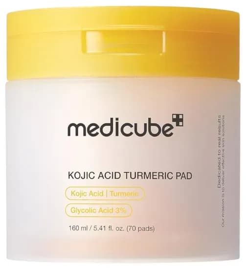 Medicube Kojic Acid Turmeric Pad Almofadas Tônicas 70 Uni