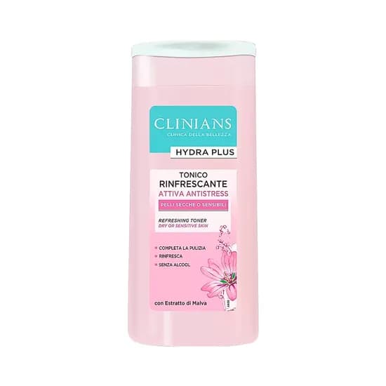 Tônico Facial Clinians Hydra Plus Rinfrescante Attiva Antistress - 200ML