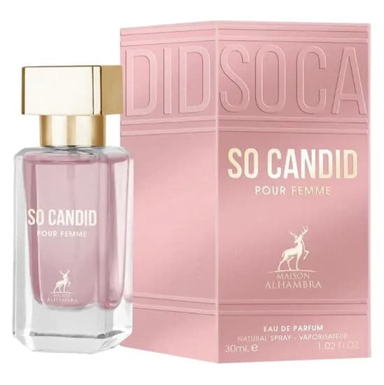 Perfume Maison Alhambra So Candid Pour Femme Eau de Parfum Feminino 30ML