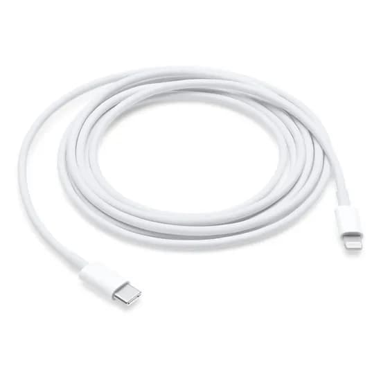 Cabo Lightning A USB-C Apple MQGH2AM/A - Branco 2 Metros