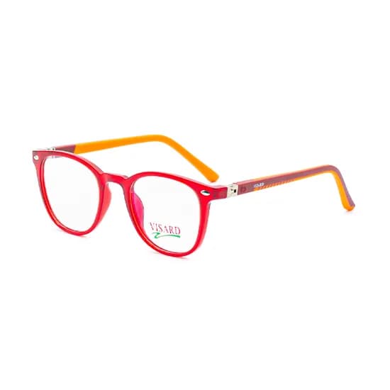 Armação para Óculos de Grau Visard 18151 C9 Tam. 43-20-128MM - Vermelho/Amarelo