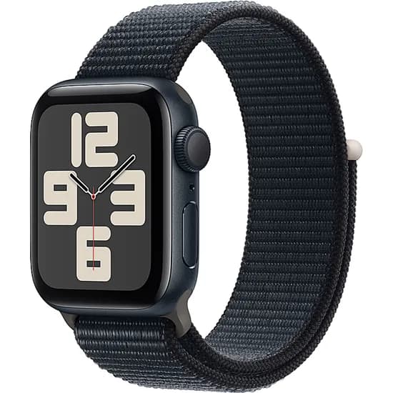 Apple Watch Series Se 2 44MM MXEP3LL/A GPS - Caixa de Aluminio Midnight / Sport Loop