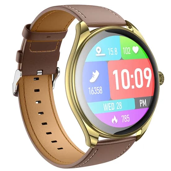 Relogio Hoco Y22 - Dourado