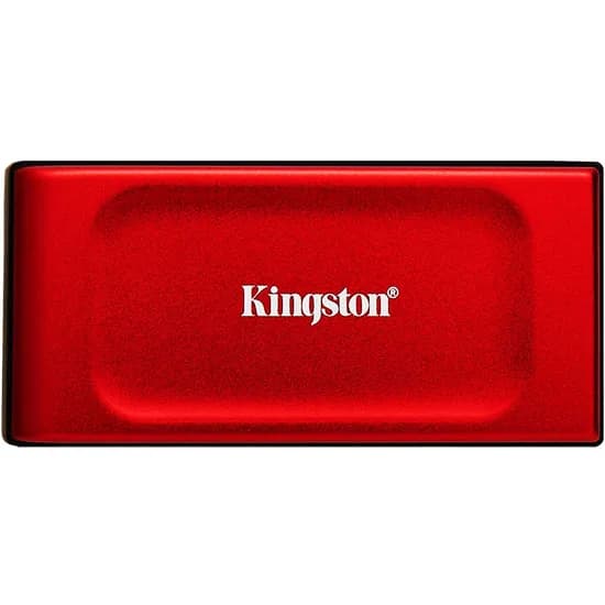SSD Externo Kingston XS1000 USB-C 3.2 Gen 2 1TB Vermelho - SXS1000R/1000G