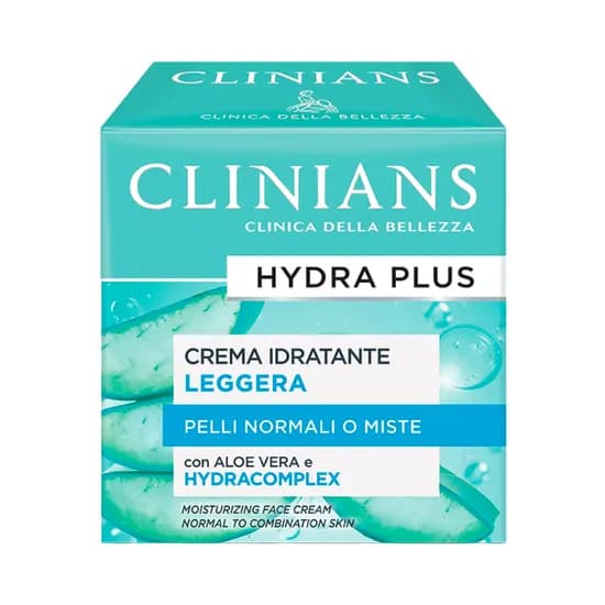 Crema Facial Clinians Hydra Plus Hidratante Ligera - 50ML