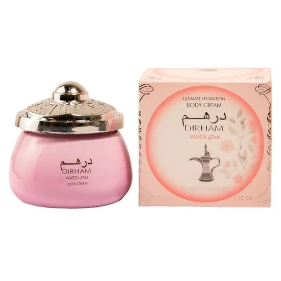 Creme Corporal Ard Al Zaafaran Dirham Wardi 24 Hour Moisture - 250 GR