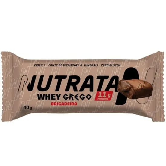 Nutrata Greek Whey Bar Brigadeiro Flavor 40G
