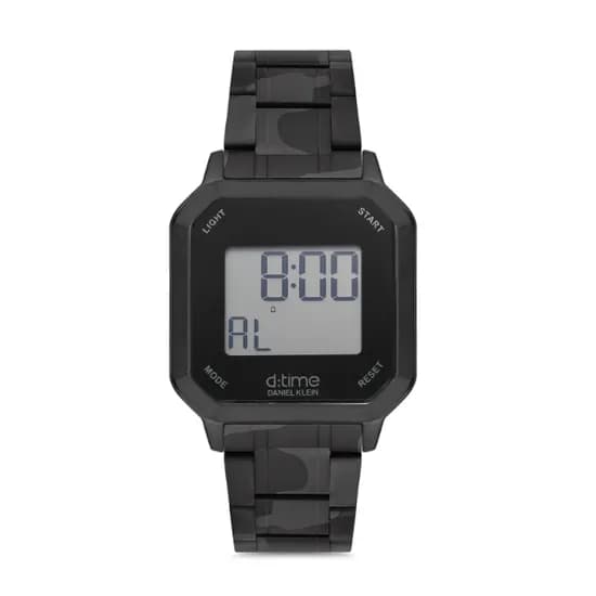 Relógio Digital Masculino Daniel Klein D:Time DK.1.12636-5 - Camo Preto