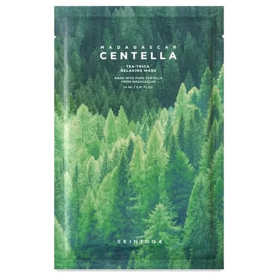 Máscara Facial SKIN1004 Madagascar Centella Tea-Trica Relaxing Mask - 1 Unidade