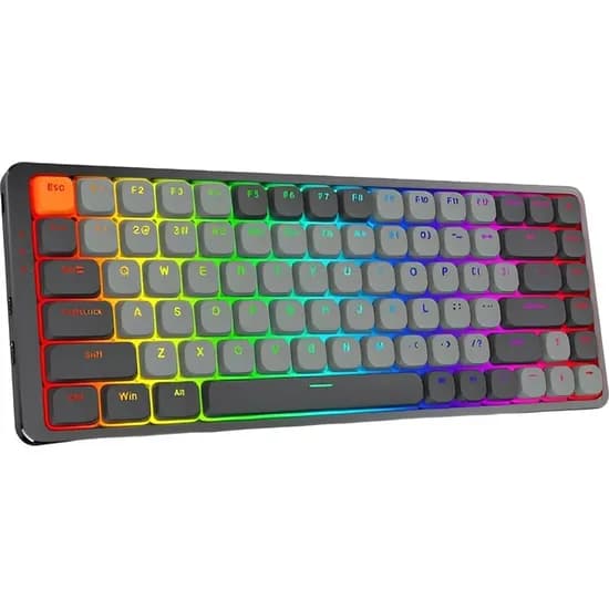 Redragon Teclado Wireless Azure K652GG-RGB-Pro Mechanical Blue Eng