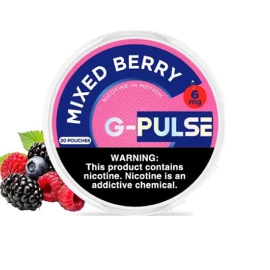 Nicotine G-Pulse Mixed Berry 06MG Geekbar