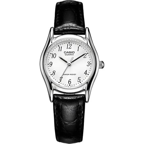 Relógio Casio LTP-1094E-7BRDF Analógico Feminino - Branco/Preto