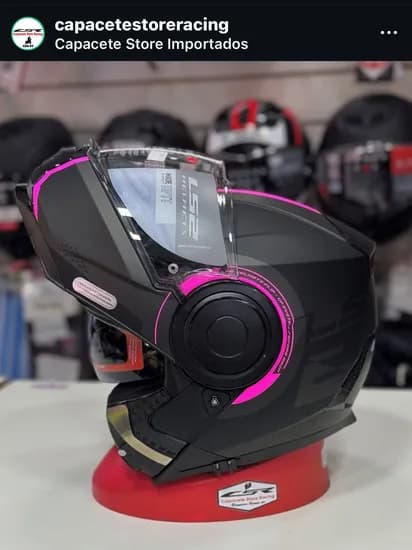 LS2 Casco FF-902 Scope Arch Pink