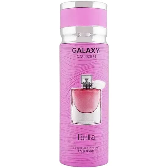 Spray Corporal Femenino Galaxy Concept Bella - 200ML