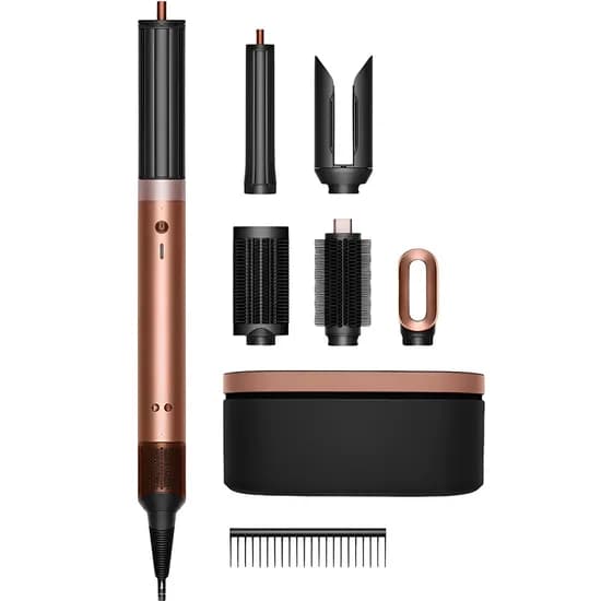 Secador e Modelador de Cabelo Dyson Airwrap I.D. HS09 1300 W 220V - Amber Silk/Rosa