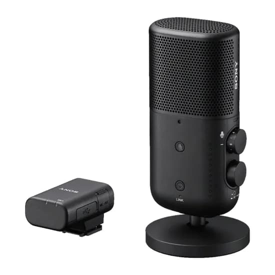 Microfone Sony ECM-S1 Wireless Straming com Sapata