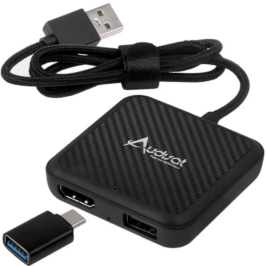 Adaptador USB-C para USB HP HP011GB - Branco