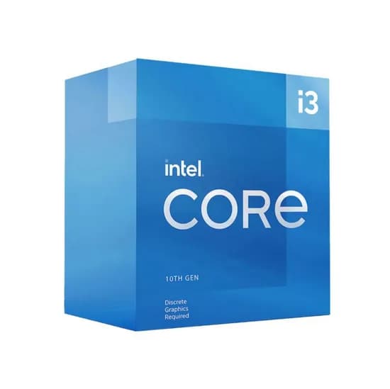 Processador Intel Core i3-10105F Socket LGA 1200 4Core 8 Threads 3.7GHZ e 4.4GHZ Turbo 6MB