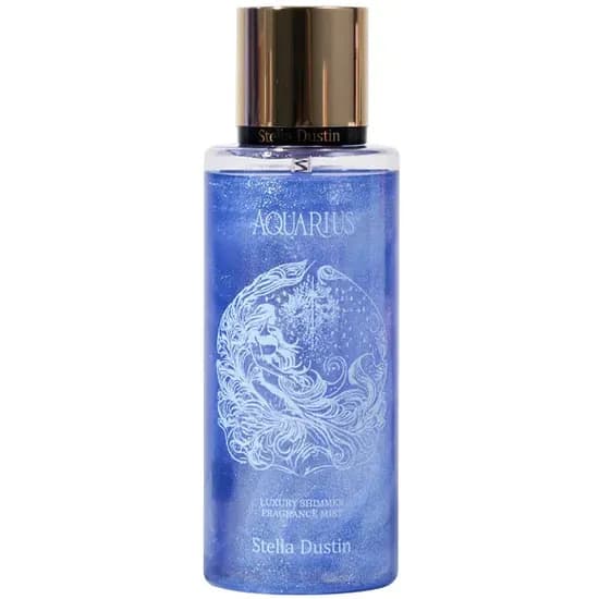 Colônia Feminina Stella Dustin Aquarius Luxury Shimmer 250 ML