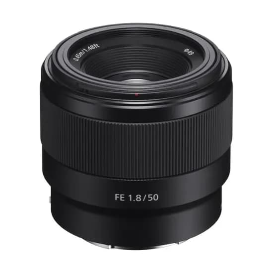 Lente Sony e Sel Fe 50MM F/1.8 Full Frame