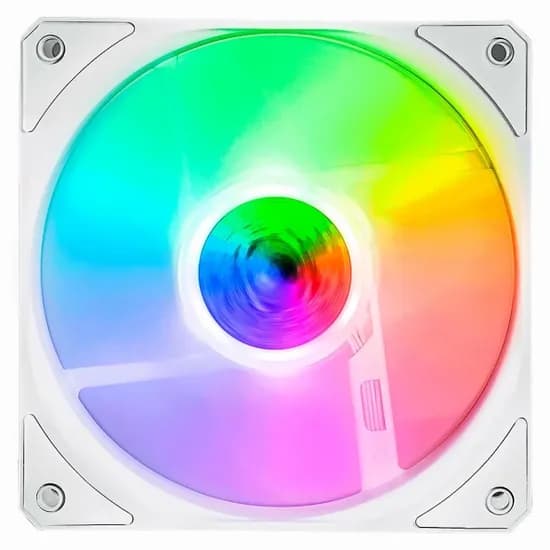 Cooler Fan de Gabinete Cooler Master Sickleflow 120 Argb, 12X12, 3-Pinos/PWM 4-Pinos, 120MM, MFX-B2DW-18NPA-R1, Branco