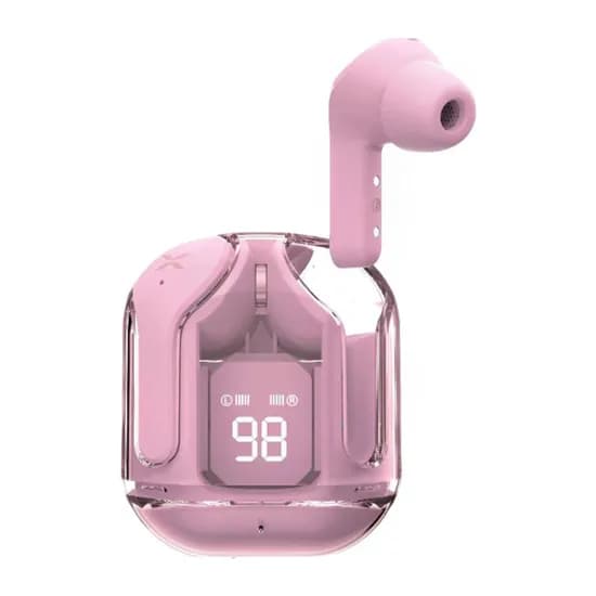 Fone de Ouvido Sem Fio Xion XI-AUX400 com Bluetooth V5.3 - Rosa