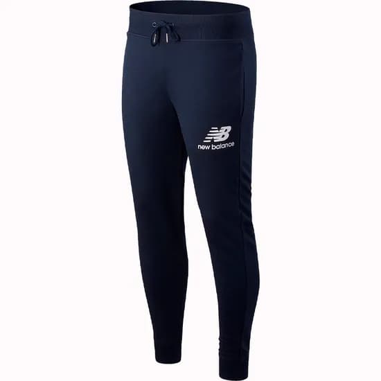 Calça New Balance Masculina Essentials Stacked Logo XL - Azul MP03558ECL