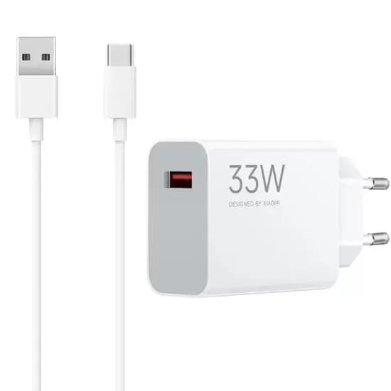 Carregador P Cel Xiaomi 33W USB-A MDY-16 Bra Cab