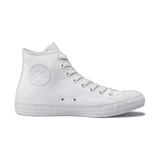 Tênis All Star Converse Chuck Taylor Cano Alto Unisex Algodão Branco