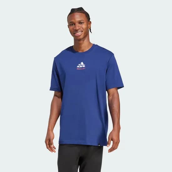 Remera Adidas M Gallery T Azul