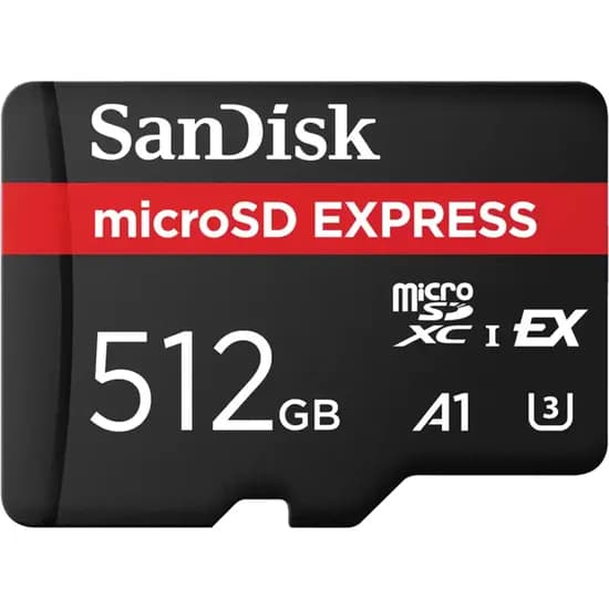 Cartão de Memória Sandisk Express SDSQXFN-512G-GN4NN - 512GB - Micro SD - 880MB/s / 650MB/s