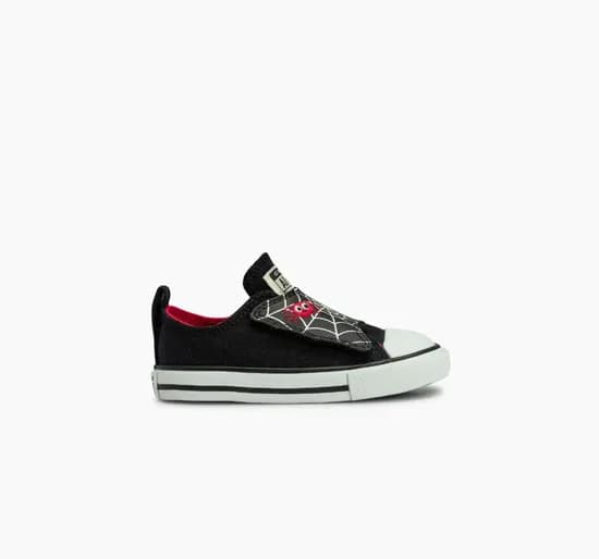 Calzado Converse Spider Man Negro Infantil