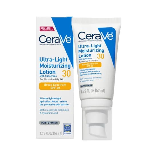 Loción Cerave Ultra Light Moisturizing SPF30 52ML