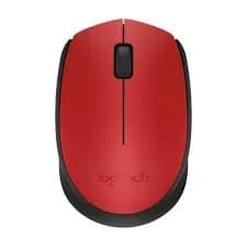 Mouse Logitech M170 Wireless Vermelho