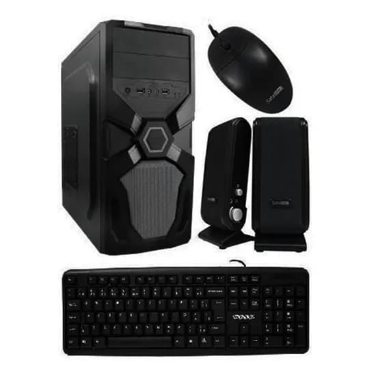 Kit Gabinete Satellite K731 + Teclado (Espanhol) + Mouse + Speaker + Fonte (200 W)