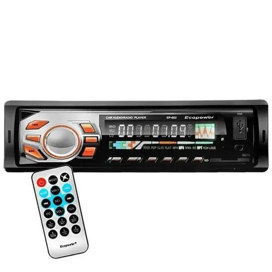 Radio Car Ecopower EP-602 Bluetooth/USB/SD/FM