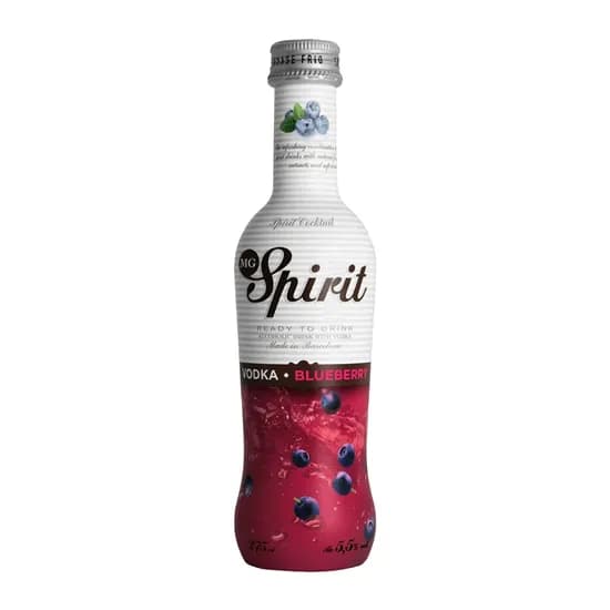 Drink Spirit Vodka Blueberry Garrafa 275ML