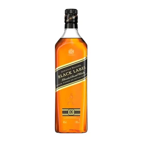 Whisky Johnnie Walker Black Label 12 Anos 1LT Sem Caixa