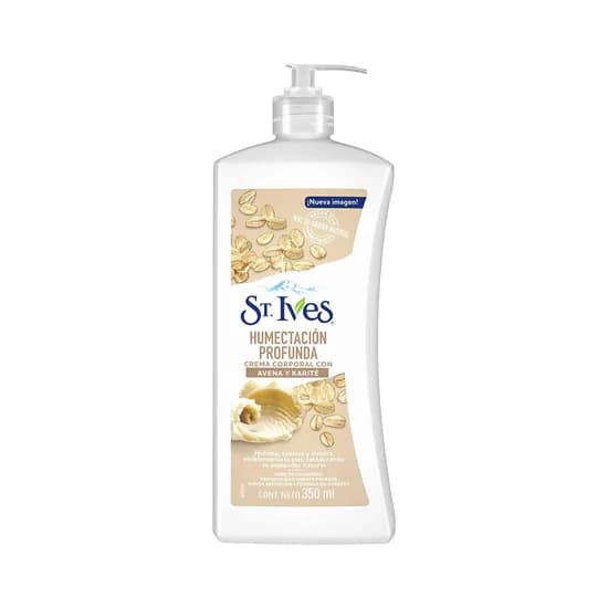 Crema Corporal ST. Ives Humectación Profunda Con Avena Y Karité 350ML
