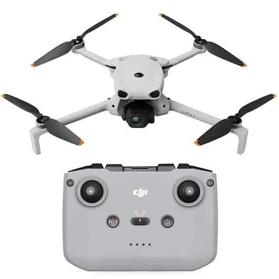 Drone Dji Lito 1 DGN12C (Dji RC-N3) Anatel 4K com GPS - Cinza Claro