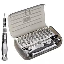 Kit de Ferramentas Satellite A-KS32 Precision Screwdriver Set - Transparente / Cinza