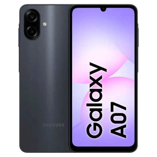 Celular Samsung Galaxy A07 SM-A075M - 4/64GB - 6.7" - Dual-Sim - Preto