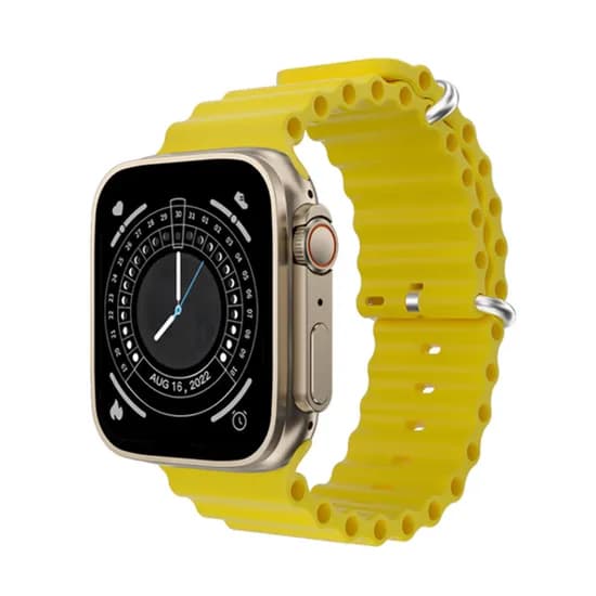 Relógio Smartwatch Luo W8 Ultra 49MM - Amarelo