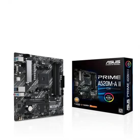 MB AM4 Asus A520M-A II Prime DP/HDMI/VGA