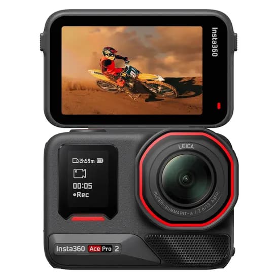 Câmera de Ação INSTA360 Ace Pro 2 Cinsbbga 50MP Wifi - Preto