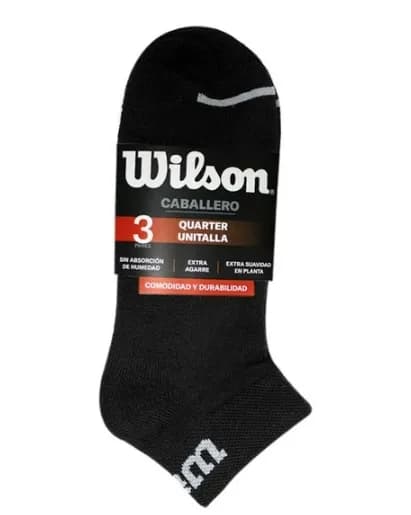 Wilson Media X3 Pack Negro/Griz Quarter