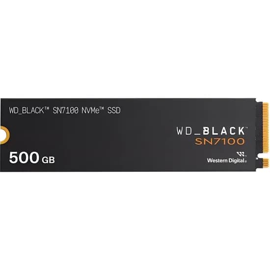 SSD M.2 Nvme Western Digital Black SN7100 6800-5800MB/s 500 GB - (WDS500G4X0E)